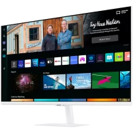 Monitor LED Samsung LS32BM701UPXEN Smart M70B White, 32" UHD FLAT 16:9 (3840x2160) VA 60Hz, 300 cd/㎡, 3000:1, HDR10, 4ms(GTG), 1