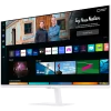 Monitor LED Samsung LS32BM701UPXEN Smart M70B White, 32" UHD FLAT 16:9 (3840x2160) VA 60Hz, 300 cd/㎡, 3000:1, HDR10, 4ms(GTG), 1