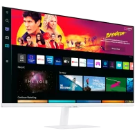 Monitor LED Samsung LS32BM701UPXEN Smart M70B White, 32" UHD FLAT 16:9 (3840x2160) VA 60Hz, 300 cd/㎡, 3000:1, HDR10, 4ms(GTG), 1