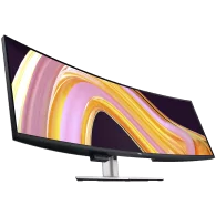 Dell U4924DW Monitor LED UltraSharp 49 Curved, 49", 5K Dual QHD (5120x1440) 60Hz, 32:9, Anti-glare, 3H Hard Coating, ComfortView