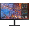 Monitor LED Samsung LS27B800PXPXEN HRM S80PB, 27" UHD FLAT 16:9 (3840x2160) IPS 60Hz, 350 cd/㎡, 1000:1, HDR400, 5ms, 178/178, 1x