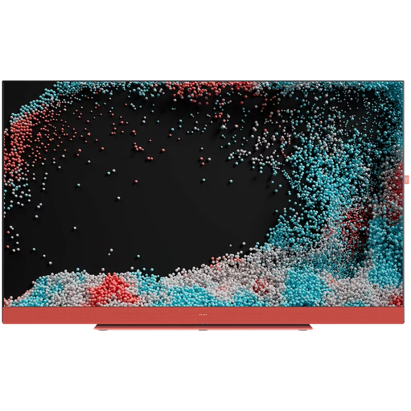 WE. SEE By Loewe TV 50'', Streaming TV, 4K Ult, LED HDR, Integrated soundbar, Coral Red - 1