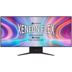Corsair XENEON FLEX 45WQHD240 45-Inch OLED (3440 x1440), 240Hz Refresh Rate, Bendable Gaming Monitor