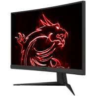 MSI G24C6 E2 Curved Gaming Monitor, 24" 180Hz, FHD (1920x1080) 16:9, VA Anti-glare, 1ms, 1500R curve, 250nits, 3000:1, 178°/178°