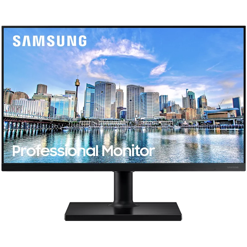 Monitor LED Samsung LF24T450FQRXEN 23.8", IPS, 16:9, FHD, 1,920 x 1,080@75Hz, 1000 : 1, 178/178, 5ms, 250cd/m2, 2xHDMI, 1xDP, 2x