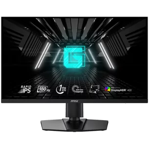 MSI G274QPF E2 Gaming Monitor, 27" 180Hz, WQHD (2560x1440) 16:9, Rapid IPS Anti-glare, 1ms, 400nits, 1000:1, 178°/178°, Adaptive