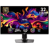 MSI MAG 321UPX QD-OLED Gaming Monitor, 32" 240Hz, UHD (2840x2160) 16:9, QD-OLED Anti-Reflection, 0.03ms, 250nits, 1500000:1, 178