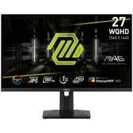 MSI MAG 274QRF QD E2 Gaming Monitor, 27" 170Hz, WQHD(2560x1440) 16:9, Rapid IPS Anti-glare, 1ms, 400nits, 1000:1, 178°/178°, Ada