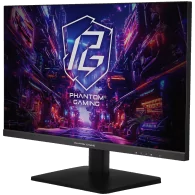 Asrock Gaming Monitor, 27" QHD(2560x1440) IPS, Anti-Glare, 180 Hz, 99% sRGB, 1000:1, 16:9, 400 cd/m², 178º/178º, 1ms (MPRT), AMD