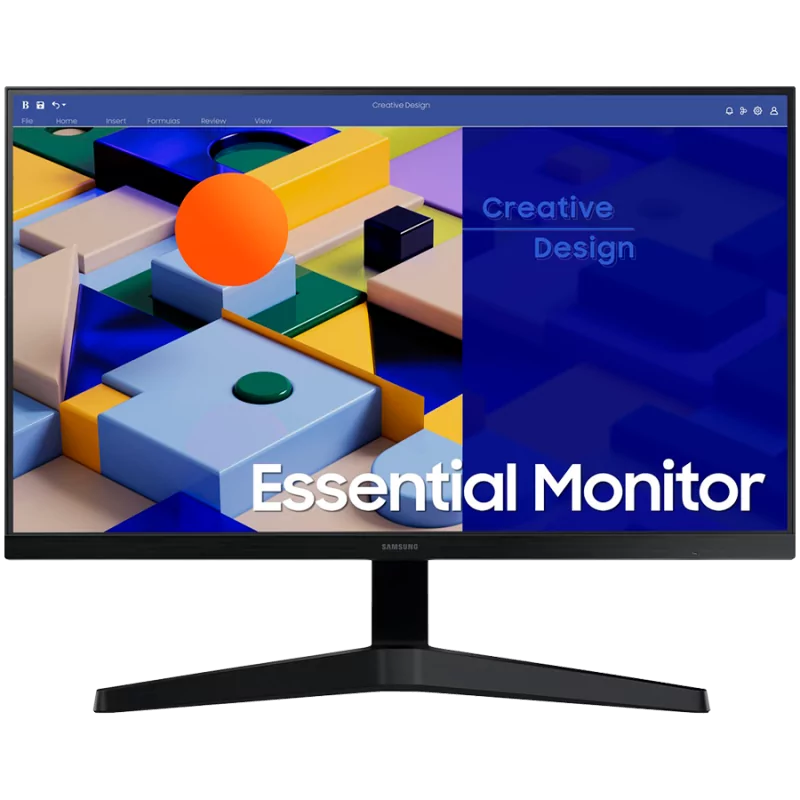Monitor LED Samsung LS27C310EAUXEN S31C, 27" FHD FLAT 16:9 (1920x1080) IPS 75Hz, 250 cd/㎡, 3000:1, 5ms, 178/178, FS, 1xVGA 1xHDM
