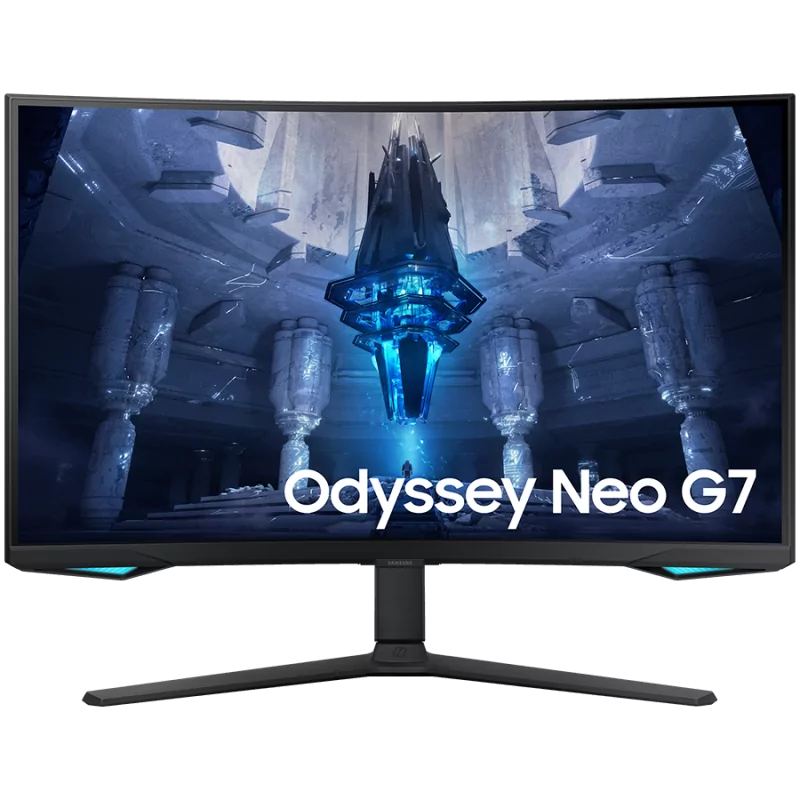 Monitor LED Samsung LS32BG750NPXEN Odyssey G75NB, 32" UHD Curved 1000R 16:9 (3840x2160) VA 165Hz, 350 cd/㎡, 1m:1, Q HDR 2000, 1m