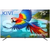75", UHD, Android TV 11, Black, 60 Hz, AV1, Sound 2x12W, 127 kWh/1000h, Energy F, WiFi5G, BT5.1, 4xHDMI, 2xUSB, Blue Remote, 24 