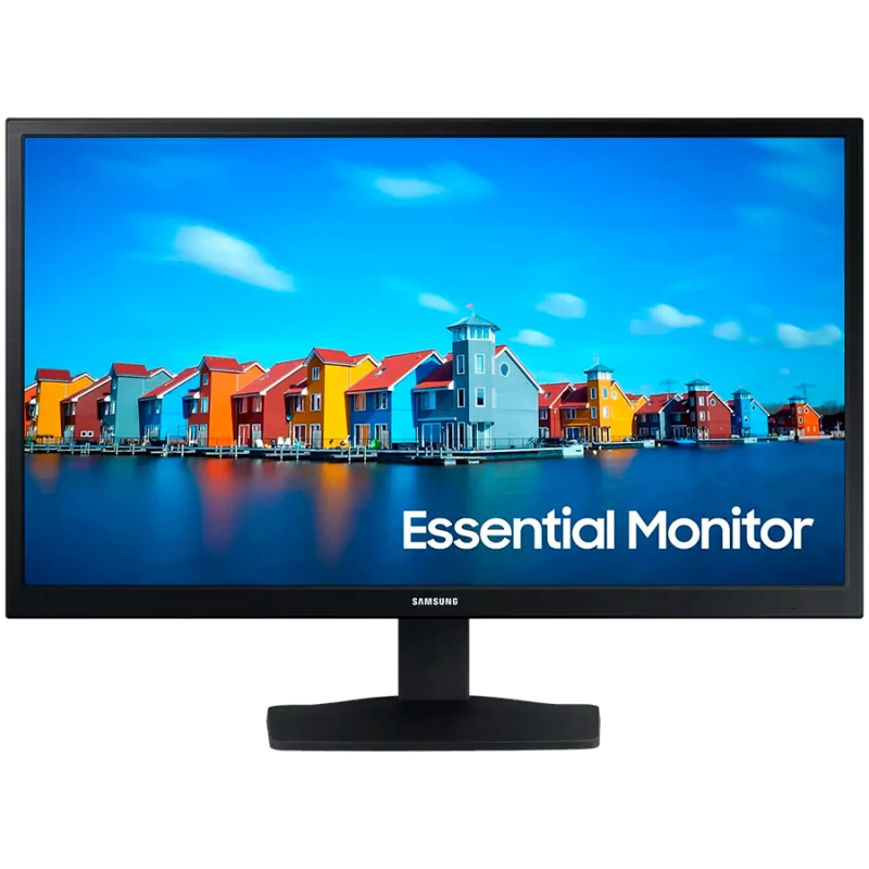 Monitor LED Samsung LS24A336NHUXEN S33A, 24" FHD FLAT 16:9 (1920x1080) VA 60Hz, 250 cd/㎡, 3000:1, 5ms, 178/178, 1xVGA 1xHDMI, Ti