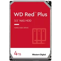 HDD NAS WD Red Plus (3.5'', 4TB, 256MB, 5400 RPM, SATA 6 Gb/s) - 1