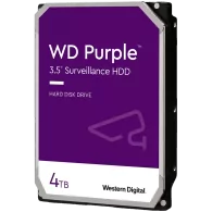 HDD Video Surveillance WD Purple 4TB CMR, 3.5'', 256MB, SATA 6Gbps, TBW: 180 - 1