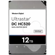 Western Digital Ultrastar DC HDD Server HE12 (3.5’’, 12TB, 256MB, 7200 RPM, SATA 6Gb/s, 512E SE) SKU: 0F30146 - 1