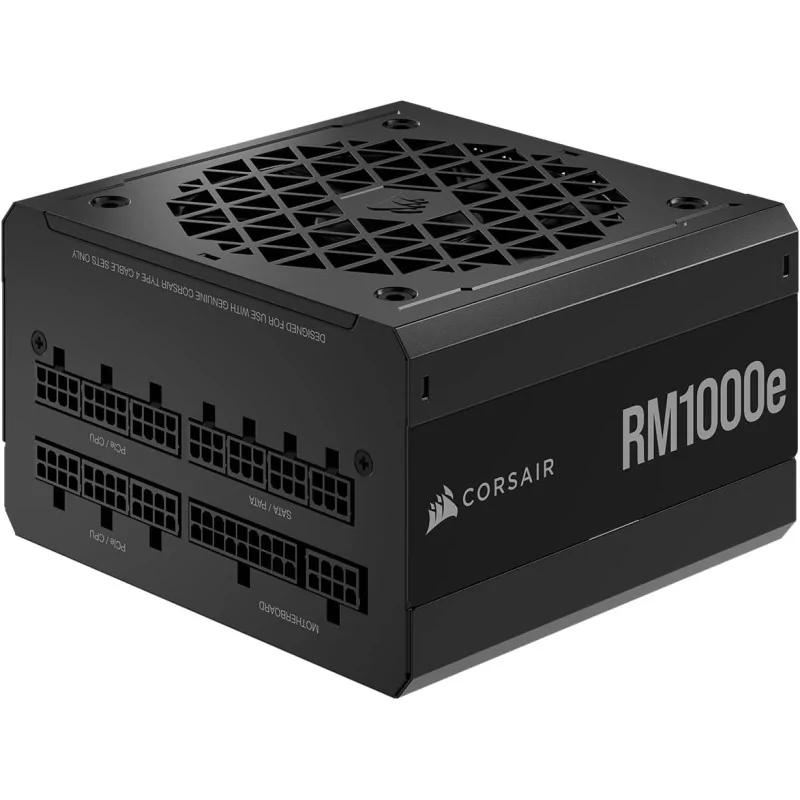 CORSAIR RM1000e 1000 Watt ATX 3.0 80 PLUS GOLD Certified Fully Modular Power Supply - 1