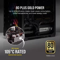 CORSAIR RM750x 750 Watt 80 PLUS GOLD Certified Fully Modular Power Supply - 3