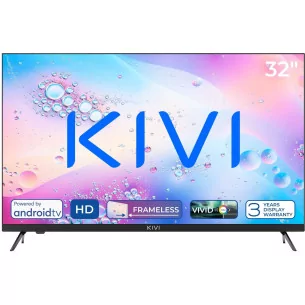 32", Black, HD, Android TV 11, Black, 1366x768, 60 Hz, AV1, Sound 2x8W, 26 kWh/1000h, Energy E, WiFi5G, BT5.1, 3xHDMI, 2xUSB, Bl