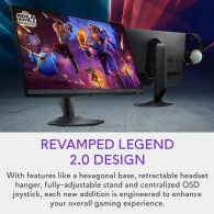 Alienware AW2724HF Gaming Monitor LED, 27", FHD (1920x1080), 16:9 360Hz, Fast IPS, FreeSync Premium, ComfortView Plus, 400 cd/m2