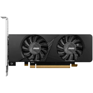 MSI Video Card Nvidia GeForce RTX 3050 LP 6G OC, 2x HDMI, 1x DP, DUAL FAN, ATX
