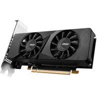 MSI Video Card Nvidia GeForce RTX 3050 LP 6G OC, 2x HDMI, 1x DP, DUAL FAN, ATX - 4
