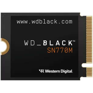 SSD WD Black SN770M 1TB M.2 2230 PCIe Gen4 x4 NVMe, Read/Write: 5150/4900 MBps, IOPS 740K/800K, TBW: 600