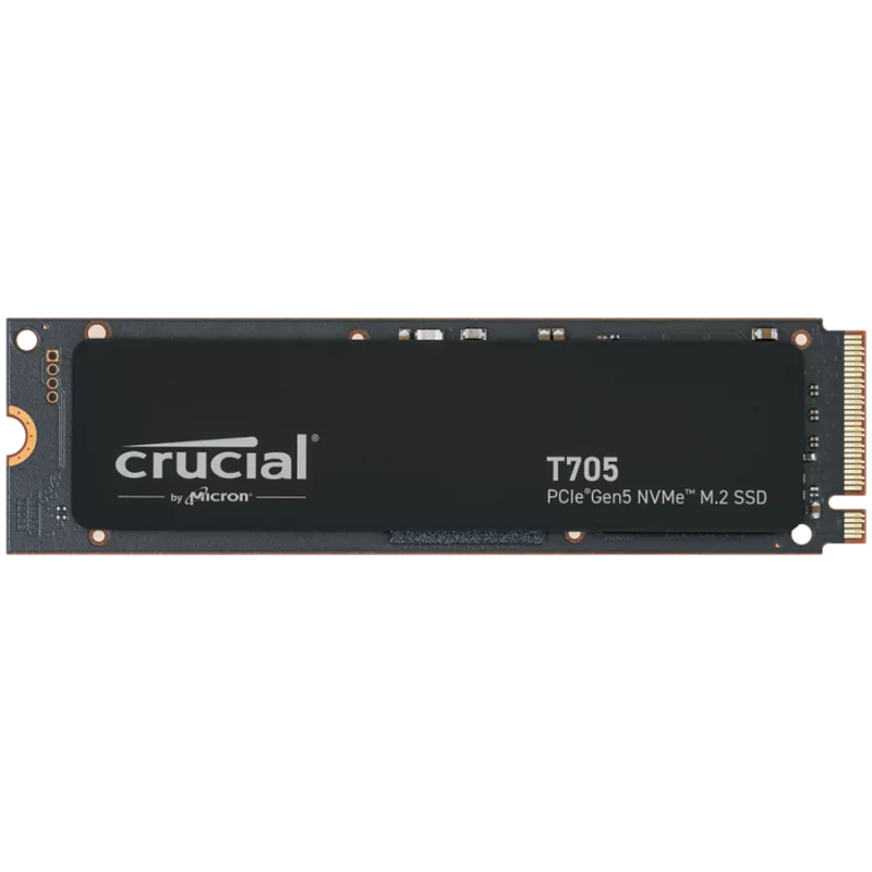 Crucial T705 2TB PCIe Gen5 NVMe M.2 SSD - 1