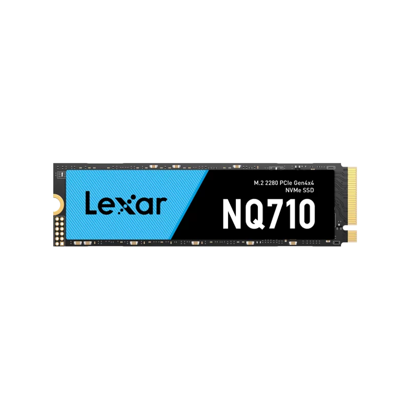 Lexar 500GB High Speed PCIe Gen 4X4 M.2 NVMe, up to 4400 MB/s read and 1700 MB/s write - 1