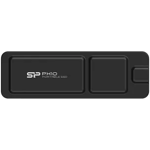 Silicon Power PX10 2TB Portable SSD USB 3.2 Gen2, R/W: up to 1050MB/s 1050MB/s, Black