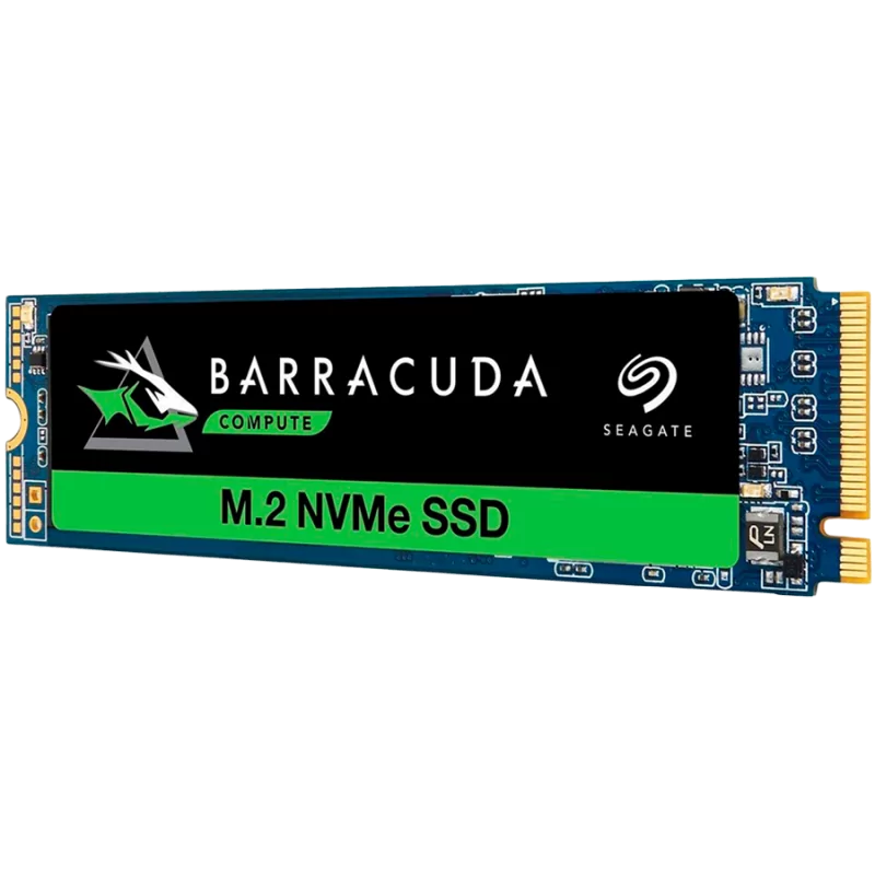 Seagate BarraCuda PCIe, 500GB SSD, M.2 2280 PCIe 4.0 NVMe, Read/Write: 3,600 / 2,400 MB/s - 1