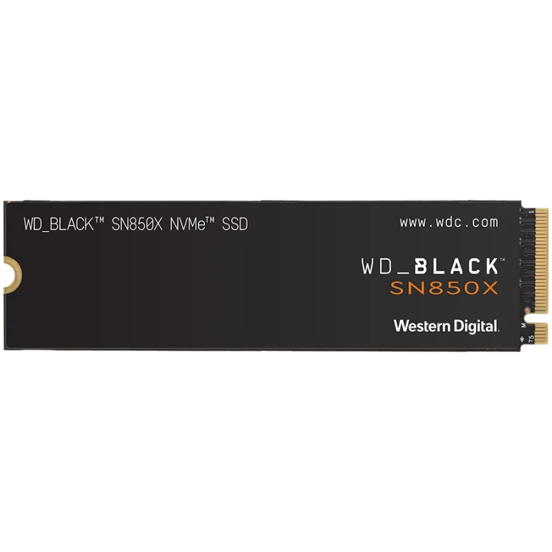 SSD WD Black SN850X 2TB M.2 2280 PCIe Gen4 x4 NVMe, Read/Write: 7300/6600 MBps, IOPS 1200K/1100K, TBW: 1200 - 1