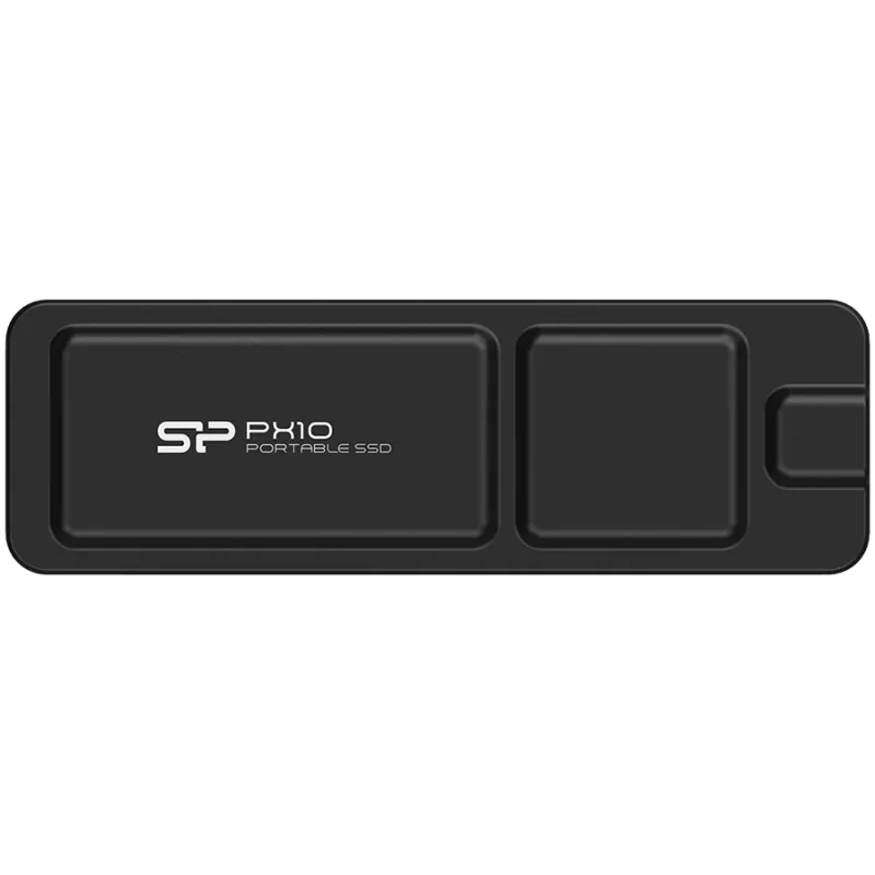 Silicon Power PX10 512GB Portable SSD USB 3.2 Gen2, R/W: up to 1050MB/s 1050MB/s, Black - 1