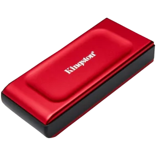 Kingston SSD 1TB XS1000 Red External USB 3.2 Gen 2 Portable Solid State Drive