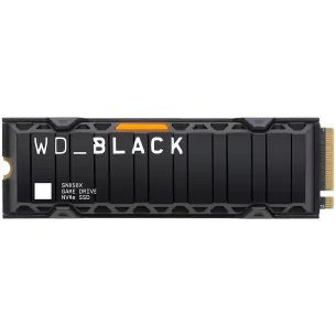 SSD WD Black SN850X HeatSink 1TB M.2 2280 PCIe Gen4 x4 NVMe, Read/Write: 7300/6300 MBps, IOPS 800K/1100K, TBW: 600