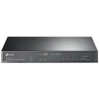 TP-Link TL-SG1210MPE 10-Port Gigabit Easy Smart Switch with 8-Port PoE+, 8× Gigabit PoE+ Ports, 2x Gigabit Non-PoE Ports, 1× Com