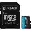 KINGSTON 64GB microSDXC Canvas Go Plus Gen4 200MB/s A2 U3 V30 Card + Adapter - 1