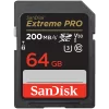 SanDisk Extreme PRO 64GB SDXC Memory Card + 2 years RescuePRO Deluxe up to 200MB/s & 90MB/s Read/Write speeds, UHS-I, Class 10, 