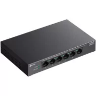 TP-LINK LS106LP 6-Port 10/100Mbps Desktop Switch with 4-Port PoE - 3