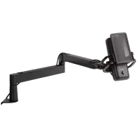 Elgato Wave Mic Arm (Low Profile), 360° arm rotation, Padded clamp, Cable channels, Detachable riser, Compatible with 1/4", 3/8"