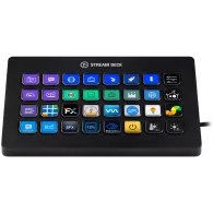 Elgato Stream Deck XL, Studio-Level Control, Time-Saving Integrations, expanded 8x4 grid w/32 LCD keys, Non-Slip Magnetic, Elgat