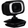 CANYON C3 720P HD webcam with USB2.0. connector, 360° rotary view scope, 1.0Mega pixels, Resolution 1280*720, viewing angle 60°,