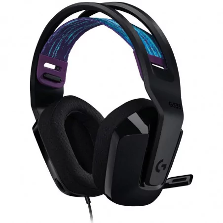LOGITECH G335 Wired Gaming Headset - BLACK - 3.5 MM - EMEA - 914 - 3