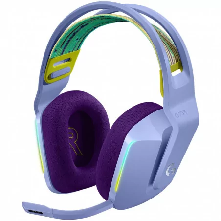 LOGITECH G733 LIGHTSPEED Headset - LILAC - 2.4GHZ - EMEA - 1