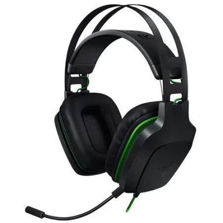 Razer Electra V2 headset 3.5mm audio jack, custom tuned 40mm drivers, Unibody aluminum frame, virtual 7.1 surround, Removeable b