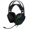 Razer Electra V2 headset 3.5mm audio jack, custom tuned 40mm drivers, Unibody aluminum frame, virtual 7.1 surround, Removeable b