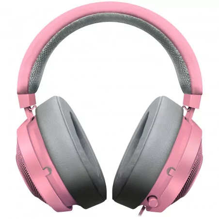 Razer Kraken Pink 2019, Gaming Headset, Quartz, Drivers: 50 mm with Neodymium magnets, Frequency response: 12 Hz – 28 kHz, Cooli