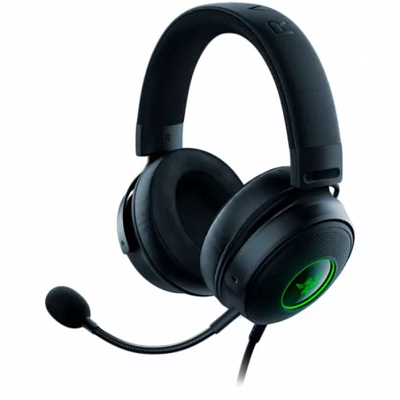 Razer Kraken V3 HyperSense, Gaming Headset, TriForce Titanium 50mm Drivers, Razer HyperSense Haptic Technology, THX Spatial Audi