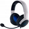 Razer Kaira for Playstation - White, Dual Wireless PlayStation 5 Headset, TriForce Titanium 50mm Drivers, HyperClear Cardioid Mi