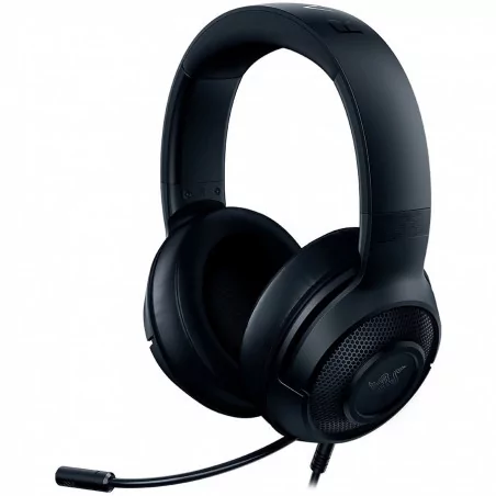 Razer Kraken X Lite, Multi-Platform Wired Gaming Headset, 40mm drivers, Oval Ear Cushions, 3.5" connection, virtual 7.1 surround